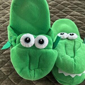 Green and Black Baby Shoes